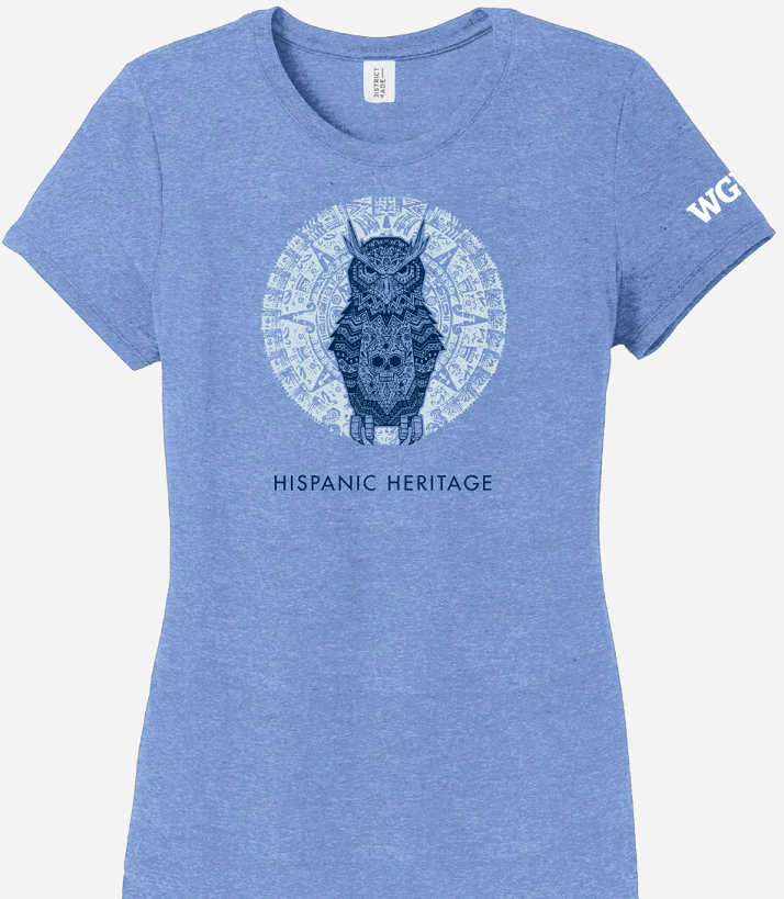 Hispanic Heritage Month shirt from WGU store