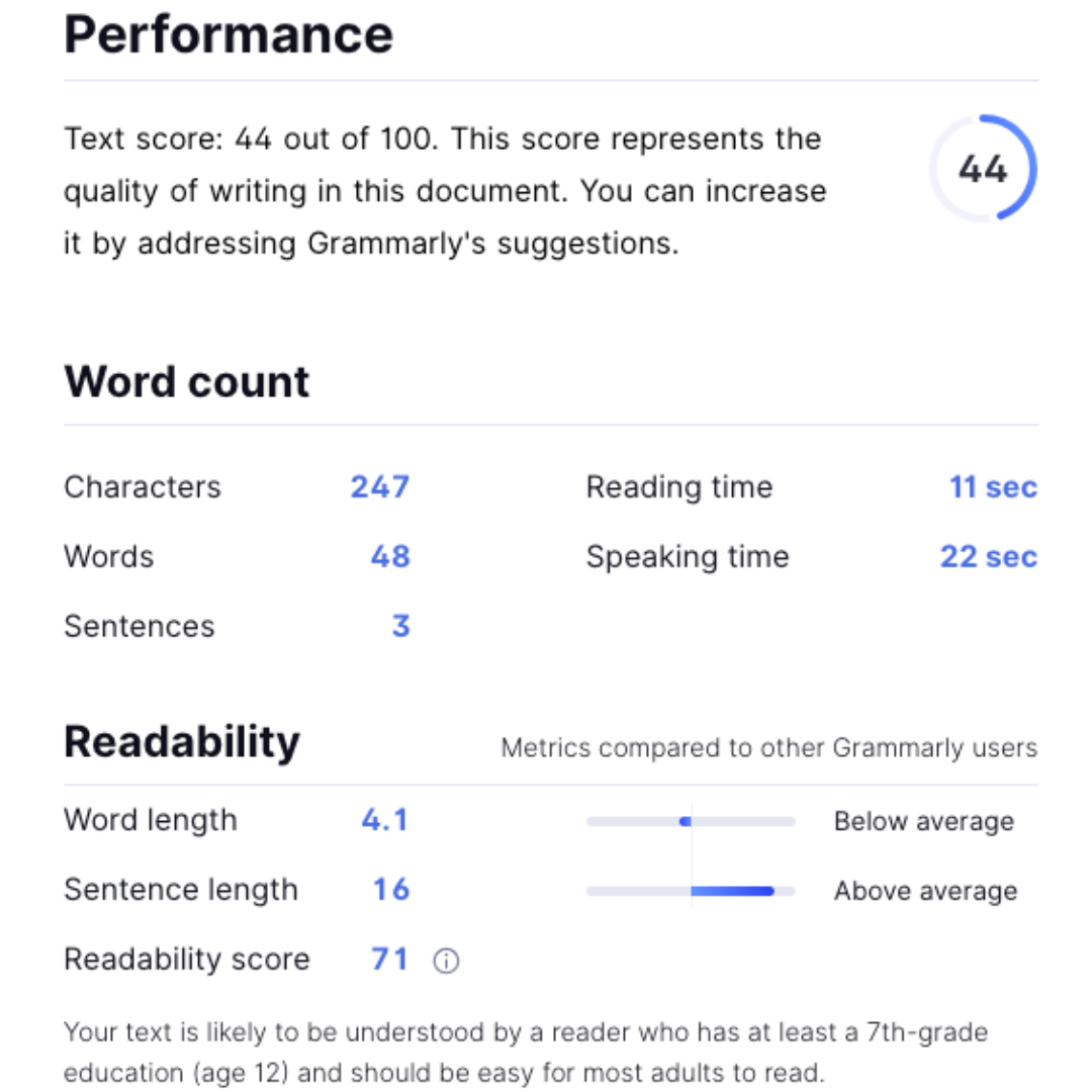 online proofreading grammarly