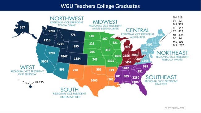 Baruch College Degree Maps Celebrating Wgu Loves Teachers Scholarship Winners